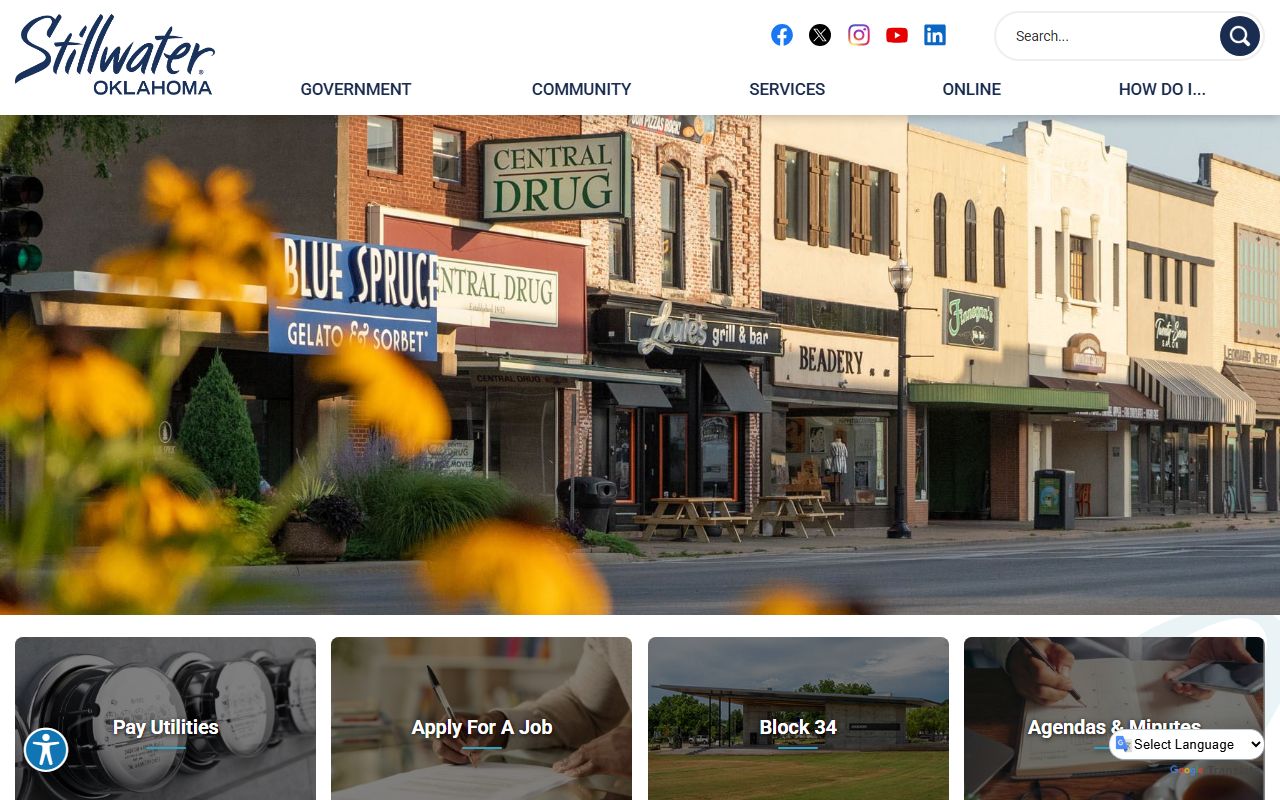 Stillwater Municipal Court - does not handle dissolution of marriage